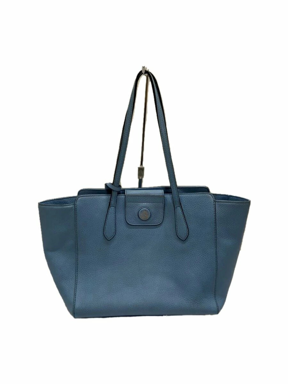 Gucci Tote Bag Swing Leather Blue